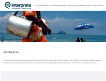 Tablet Screenshot of interpreta.com.br